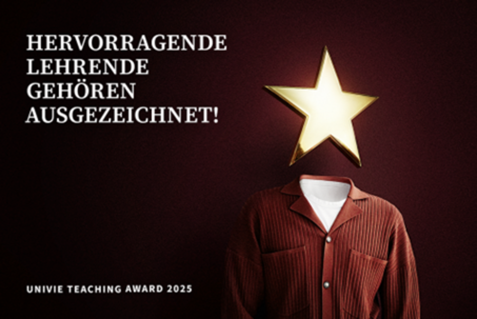 Verleihung des UNIVIE Teaching Awards 2025 