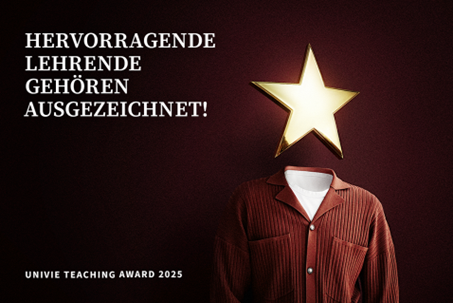 Verleihung des UNIVIE Teaching Awards 2025 